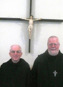 Fr. Gregory and Abbot Anselm