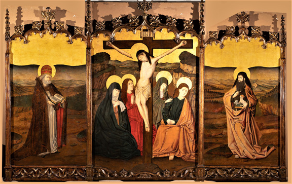 Mount Saviour Triptych after renovation